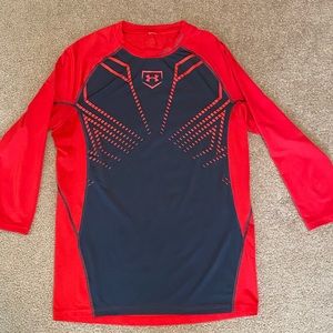 Under Armour Compression Baseball 3/4 Sleeve